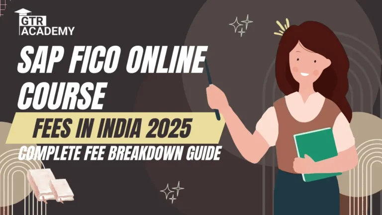 SAP FICO Online Course Fees
